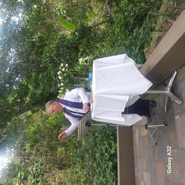 Wedding ceremony by Dr. Gerrit Rademeyer in Hazyview