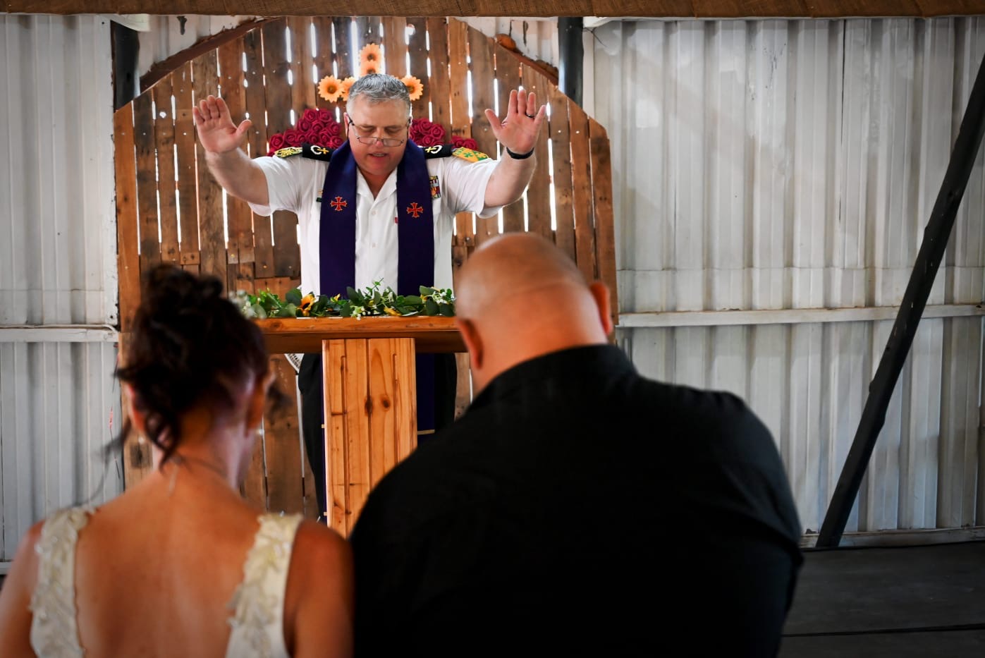 Wedding ceremony by Dr. Gerrit Rademeyer in Hazyview